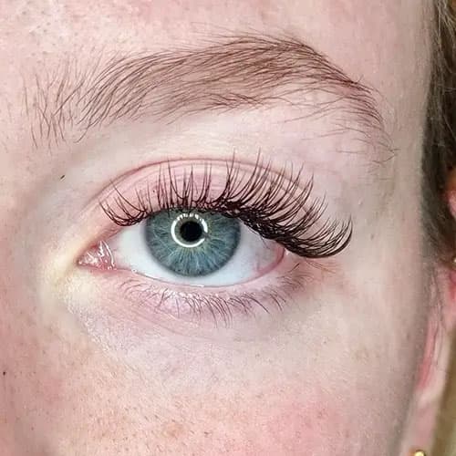 Classic eyelash extensions (lash extensions) Near Me in Melbourne for a natural, lengthened look. Diamond Eyelash Extensions.